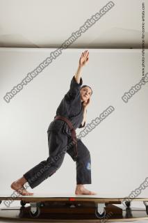 Ronda Kimono Fighting Pose